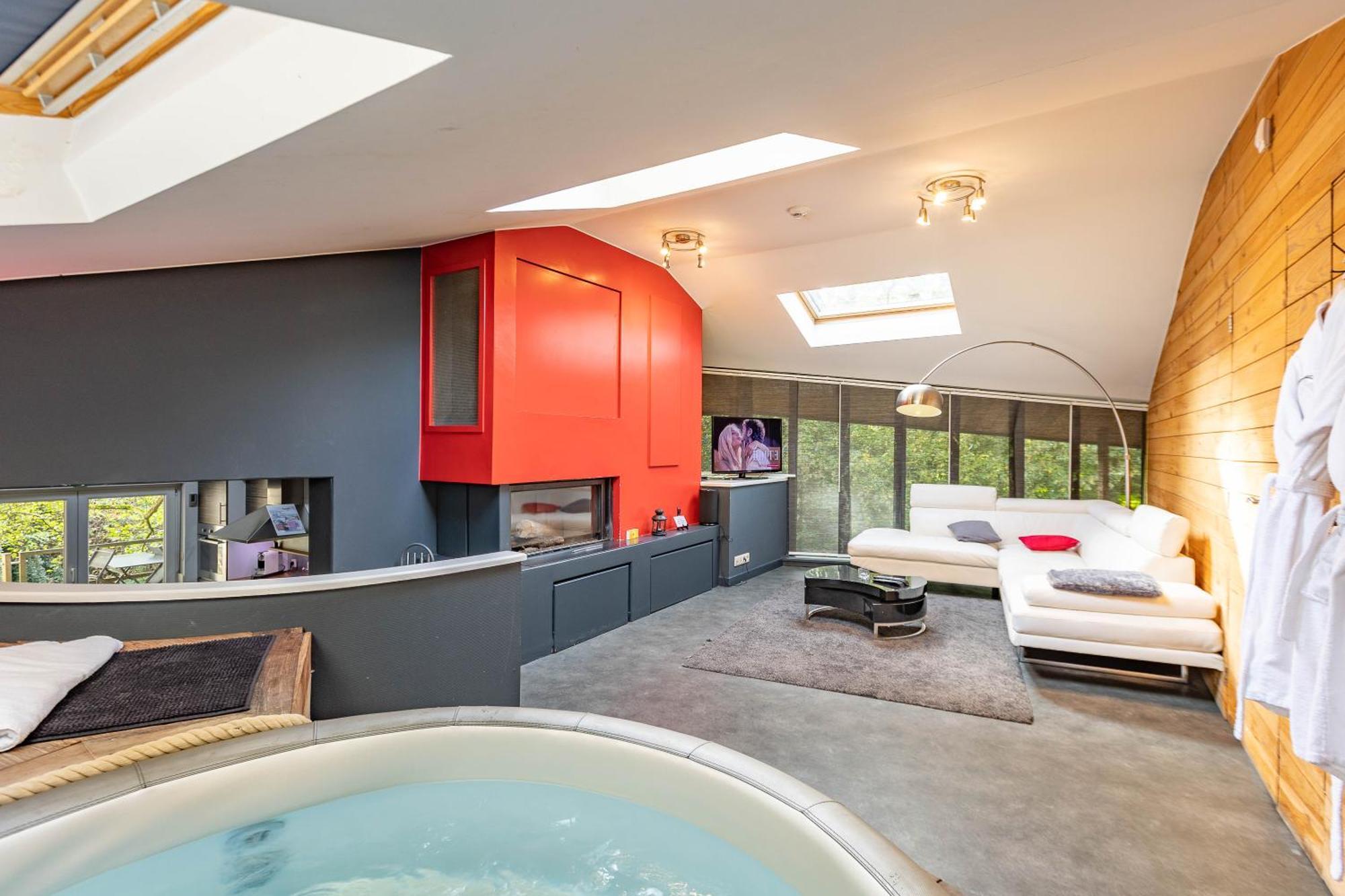 Le Lov'T - Suite Avec Jacuzzi Spontin Exteriör bild